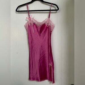 Vintage Victoria’s Secret Hot Pink Slip (XS)